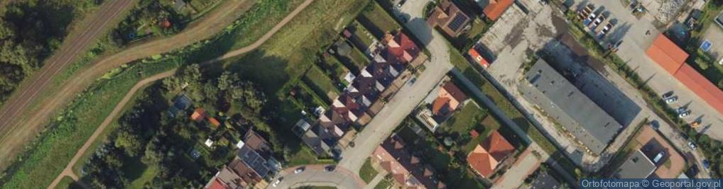 Zdjęcie satelitarne Obrońców Tczewa ul.