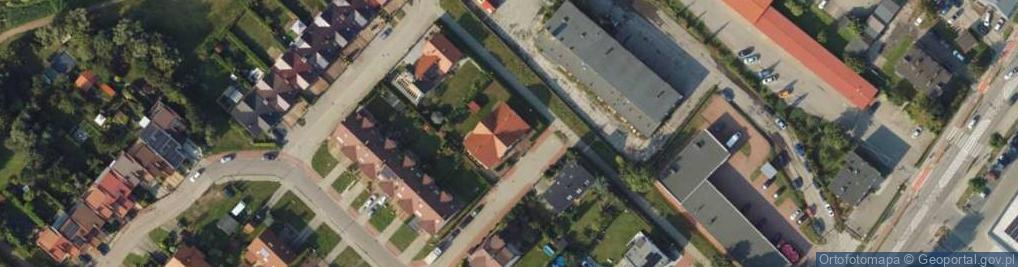 Zdjęcie satelitarne Obrońców Tczewa ul.