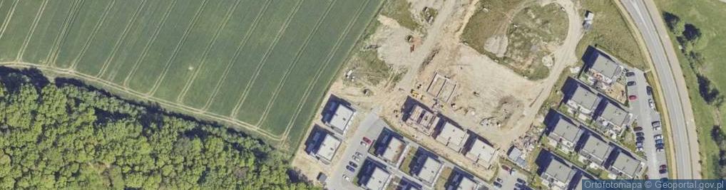 Zdjęcie satelitarne Obywatelska ul.