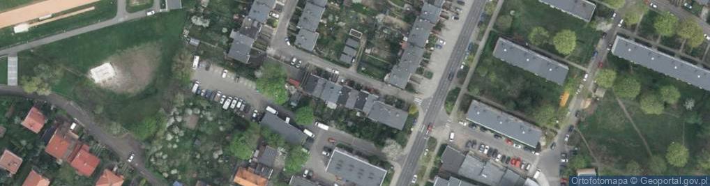 Zdjęcie satelitarne Obrońców Westerplatte ul.