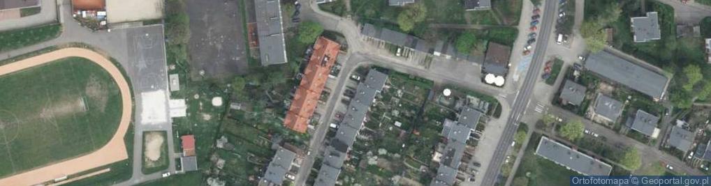 Zdjęcie satelitarne Obrońców Westerplatte ul.