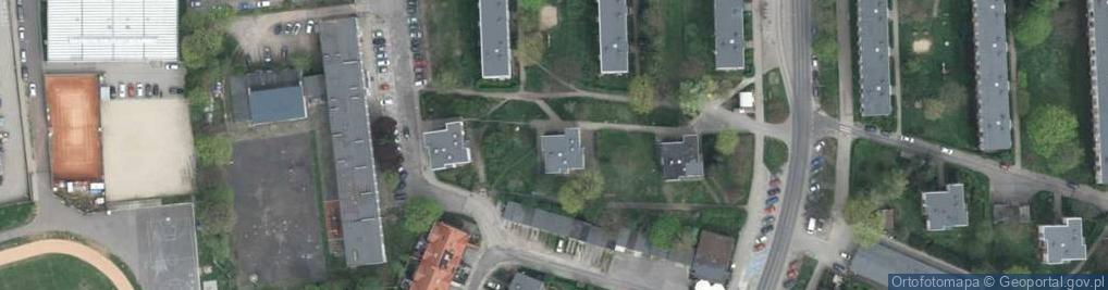 Zdjęcie satelitarne Obrońców Westerplatte ul.