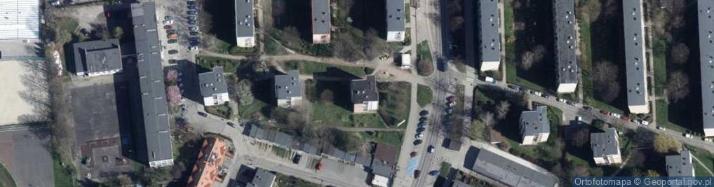 Zdjęcie satelitarne Obrońców Westerplatte ul.