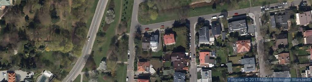 Zdjęcie satelitarne Obserwatorów ul.