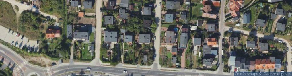 Zdjęcie satelitarne Obrońców Kępy Oksywskiej ul.