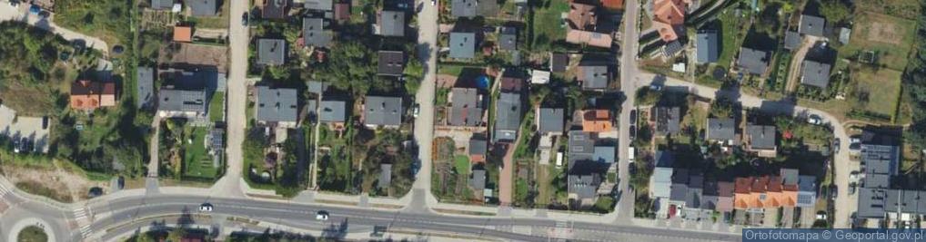 Zdjęcie satelitarne Obrońców Kępy Oksywskiej ul.