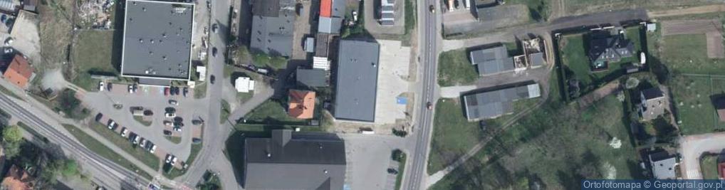 Zdjęcie satelitarne Objazdowa ul.
