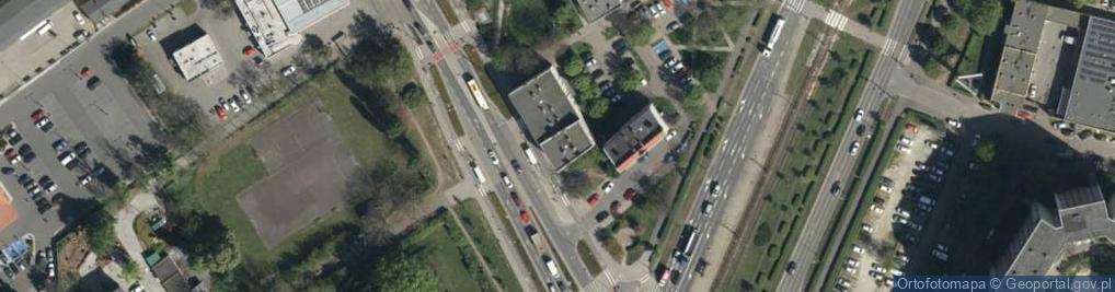 Zdjęcie satelitarne Obornicka ul.