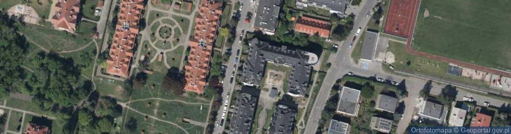 Zdjęcie satelitarne Obrońców Poczty Gdańskiej ul.