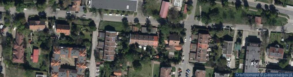 Zdjęcie satelitarne Objazdowa ul.