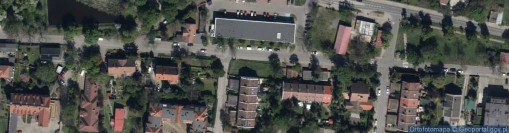 Zdjęcie satelitarne Objazdowa ul.