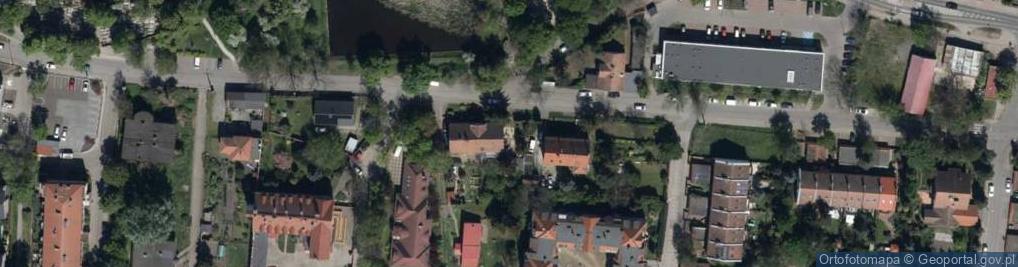 Zdjęcie satelitarne Objazdowa ul.
