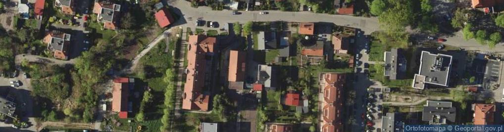 Zdjęcie satelitarne Objazdowa ul.