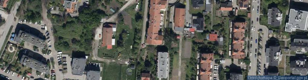 Zdjęcie satelitarne Objazdowa ul.