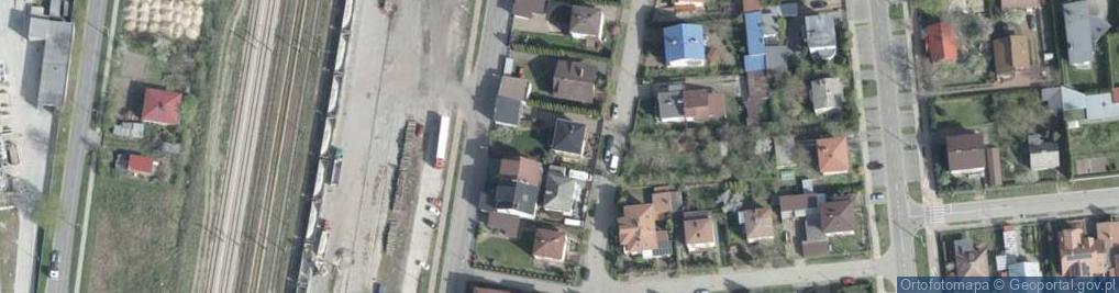 Zdjęcie satelitarne Obwodowa ul.