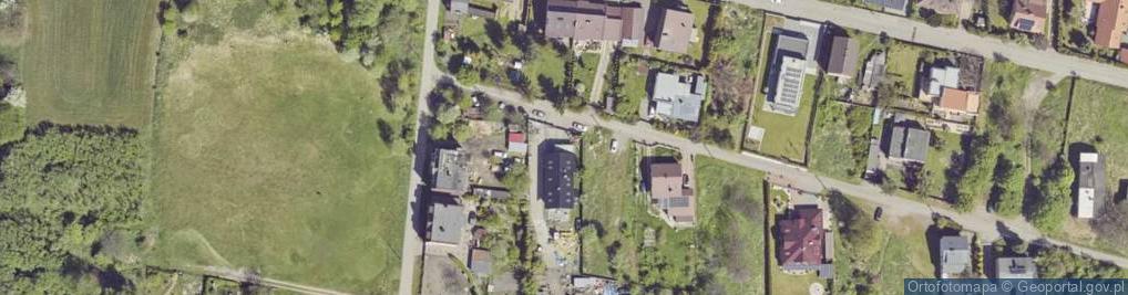 Zdjęcie satelitarne Objazdowa ul.