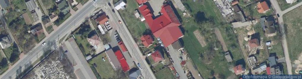 Zdjęcie satelitarne Obrońców Zambrowa ul.