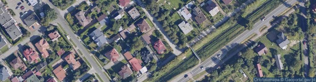 Zdjęcie satelitarne Obronna ul.
