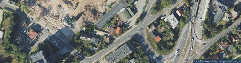 Zdjęcie satelitarne Objazdowa ul.
