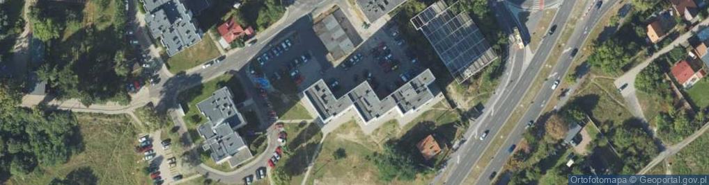 Zdjęcie satelitarne Objazdowa ul.
