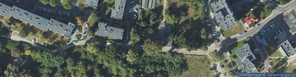 Zdjęcie satelitarne Objazdowa ul.