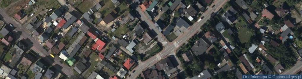 Zdjęcie satelitarne Ochotników ul.