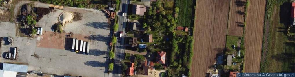 Zdjęcie satelitarne Ochraniew ul.