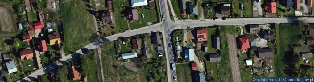 Zdjęcie satelitarne Ocicka ul.