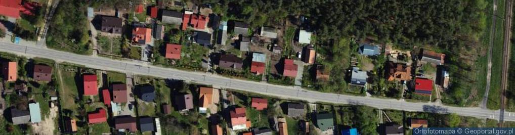 Zdjęcie satelitarne Ocicka ul.