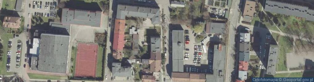 Zdjęcie satelitarne Ochronek ul.