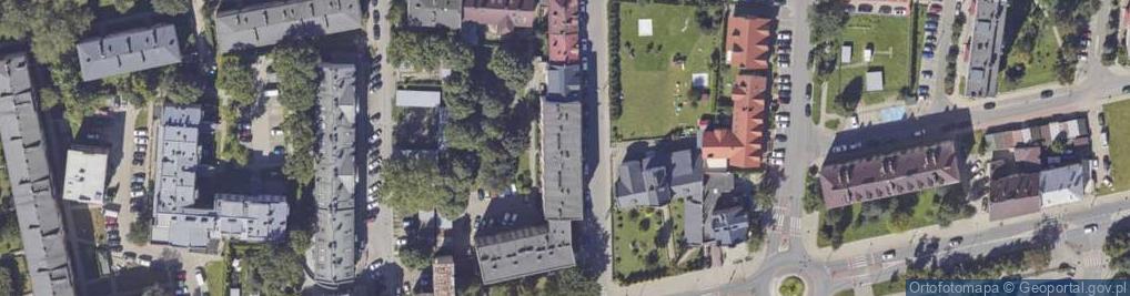 Zdjęcie satelitarne Ochronek ul.