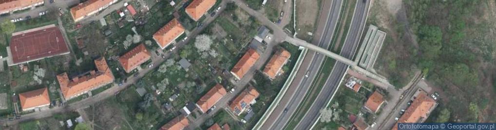 Zdjęcie satelitarne Oczki Wojciecha, dr. ul.