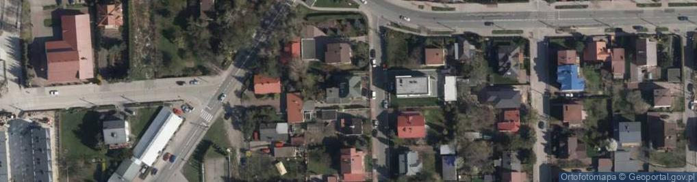 Zdjęcie satelitarne Ochocka ul.