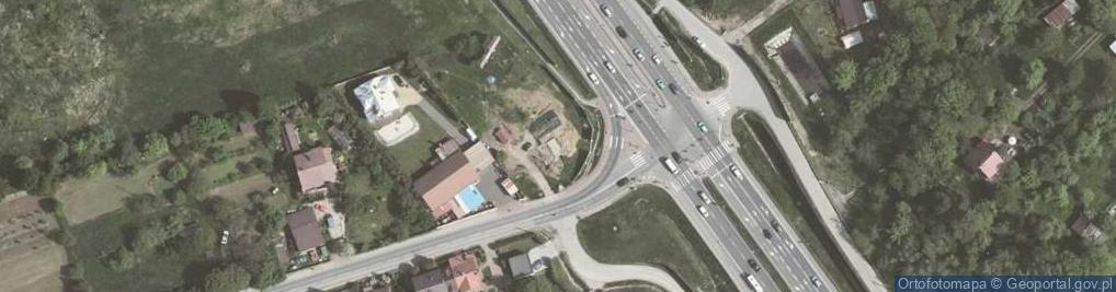 Zdjęcie satelitarne Ochota ul.