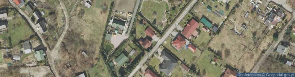 Zdjęcie satelitarne Ochla-Kręta ul.
