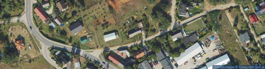 Zdjęcie satelitarne Ochla-Sosnowa ul.