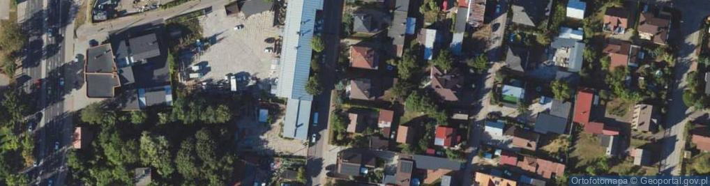 Zdjęcie satelitarne Odległa ul.