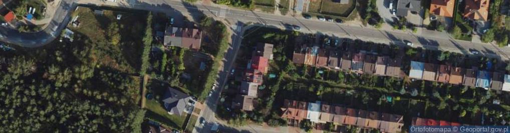 Zdjęcie satelitarne Odrzańska ul.