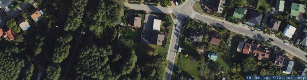 Zdjęcie satelitarne Odrzańska ul.