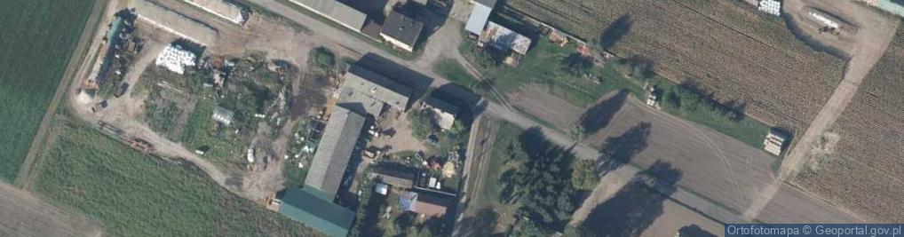 Zdjęcie satelitarne Odbudowa ul.