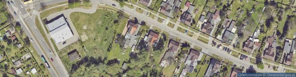 Zdjęcie satelitarne Odrzańska ul.