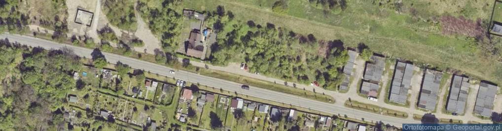 Zdjęcie satelitarne Odrzańska ul.