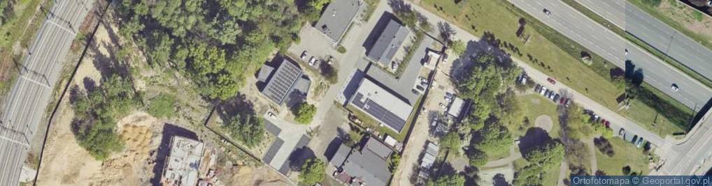 Zdjęcie satelitarne Odległa ul.