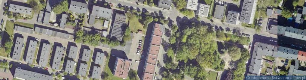 Zdjęcie satelitarne Odrowążów ul.