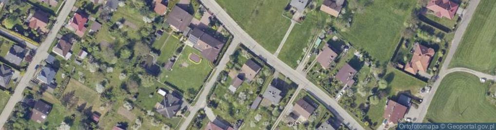 Zdjęcie satelitarne Odległa ul.