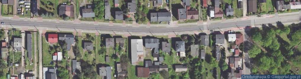 Zdjęcie satelitarne Oddziału AK Ordona ul.