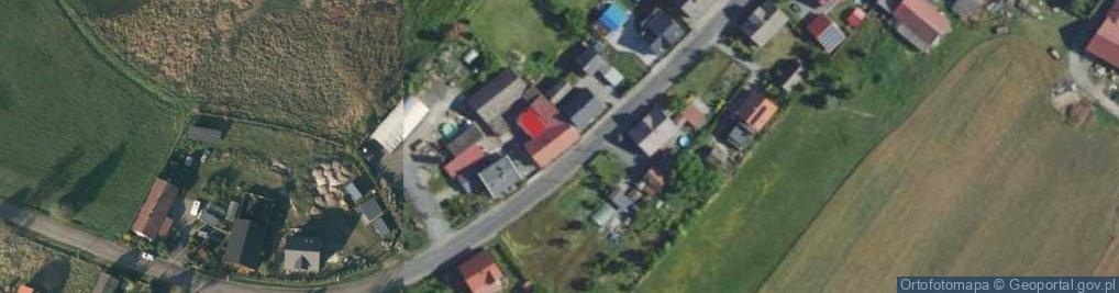 Zdjęcie satelitarne Odrzańska ul.