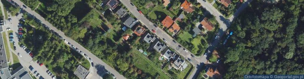 Zdjęcie satelitarne Odlewników ul.