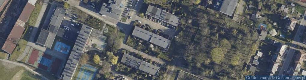 Zdjęcie satelitarne Odlewników ul.