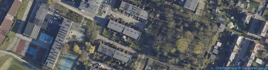 Zdjęcie satelitarne Odlewników ul.